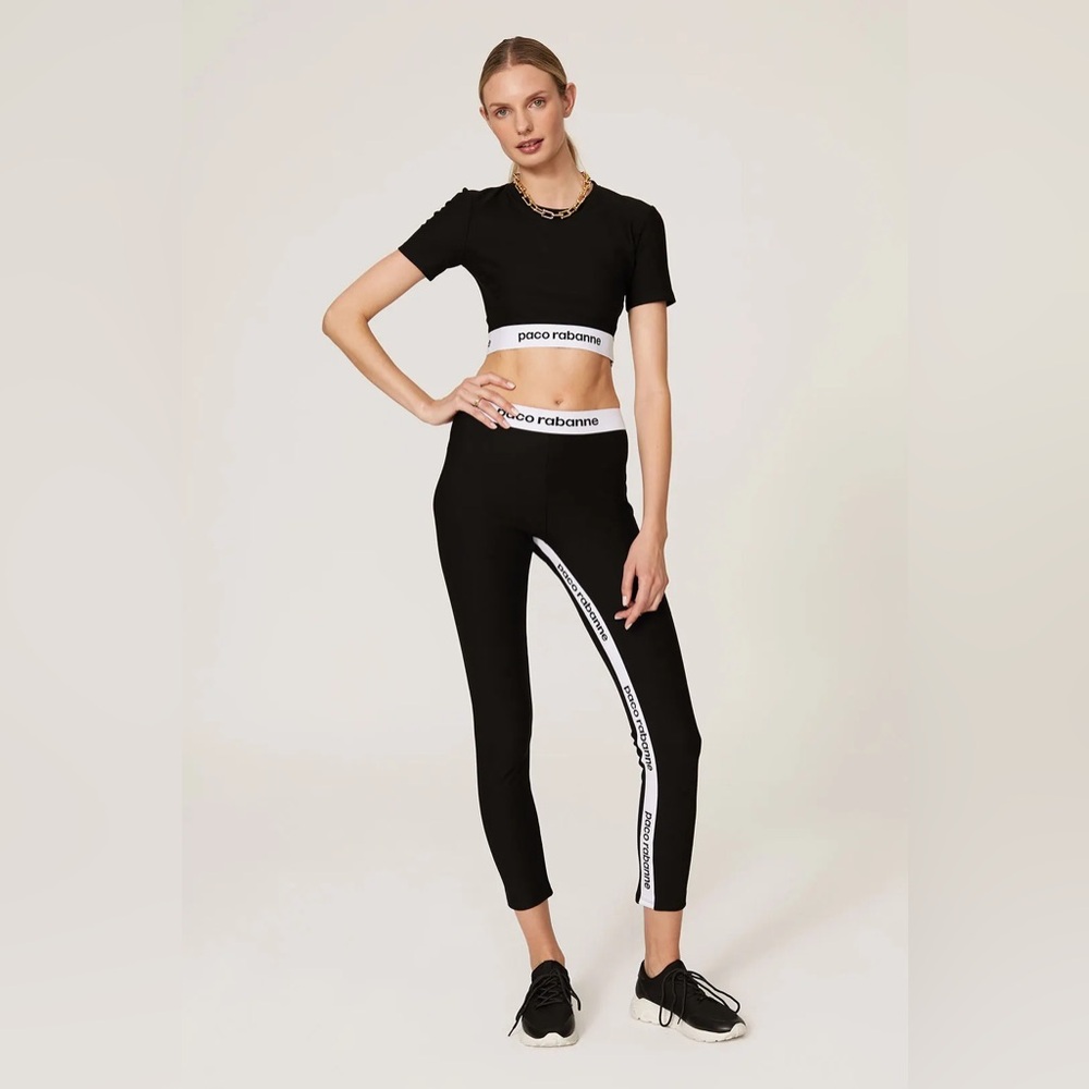 Paco Rabanne Black Women's Pants and top